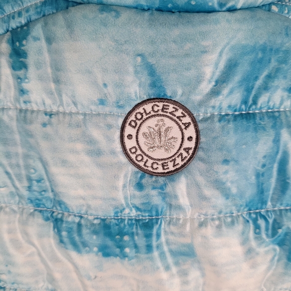 DOLCEZZA | floral design puffer vest gilet - Picture 5 of 8